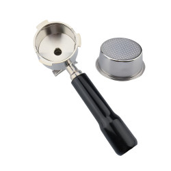 Páka s dvojitým výtokom 4Barista 51 mm – De’Longhi Dedica (čierna rukoväť)