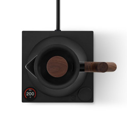 Fellow Corvo EKG PRO Matte Black with Walnut Handle | Elektrická rýchlovarná kanvica