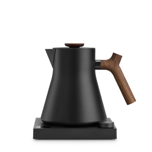 Fellow Corvo EKG PRO Matte Black with Walnut Handle | Elektrická rýchlovarná kanvica