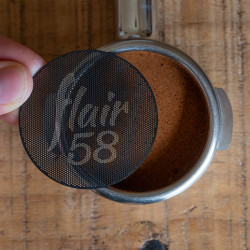 Flair 58 - etched puck screen