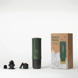 OutIn Nano 2 (Forest green) - cestovný kávovar
