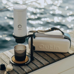 OutIn Nano 2 (Pearl white) - cestovný kávovar