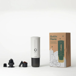 OutIn Nano 2 (Pearl white) - cestovný kávovar