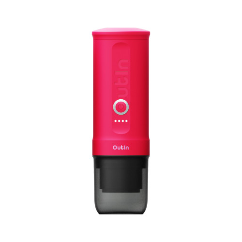 Outin Nano (Crimson Red) - cestovný kávovar