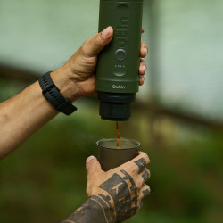 Outin Nano (Forest Green) - cestovný kávovar