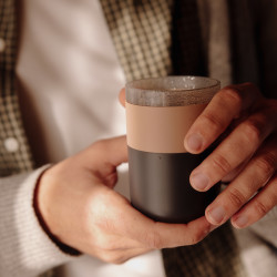 Wacaco Prestina (clay pink) – prenosný kávovar s integrovanou šálkou