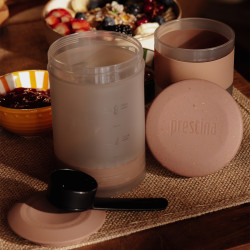 Wacaco Prestina (clay pink) – prenosný kávovar s integrovanou šálkou